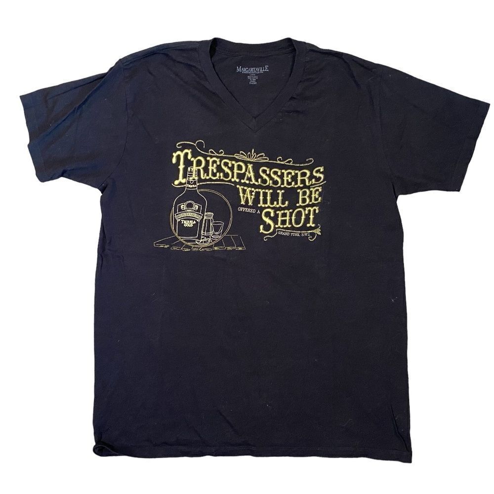 Margaritaville Trespassers Will Be Offered A Shot T-shirt